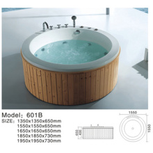 Holzbadewanne, begehbarer Badewanne China, Holzfass Badewanne